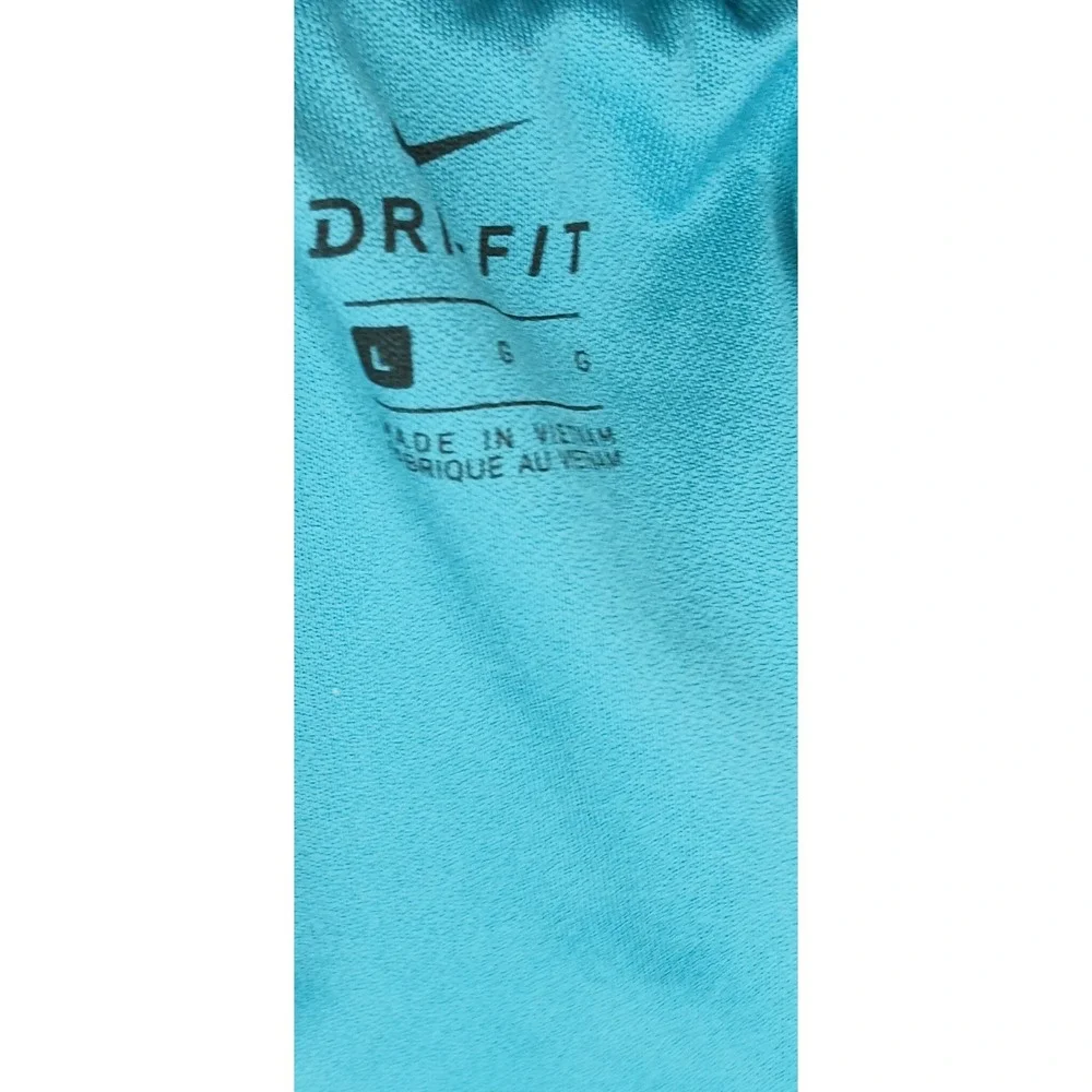 Nike Running Shorts Women's Size Large DARK BLUE  and TURQUOISE Lined